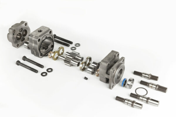 components of hydraulic gear pumps